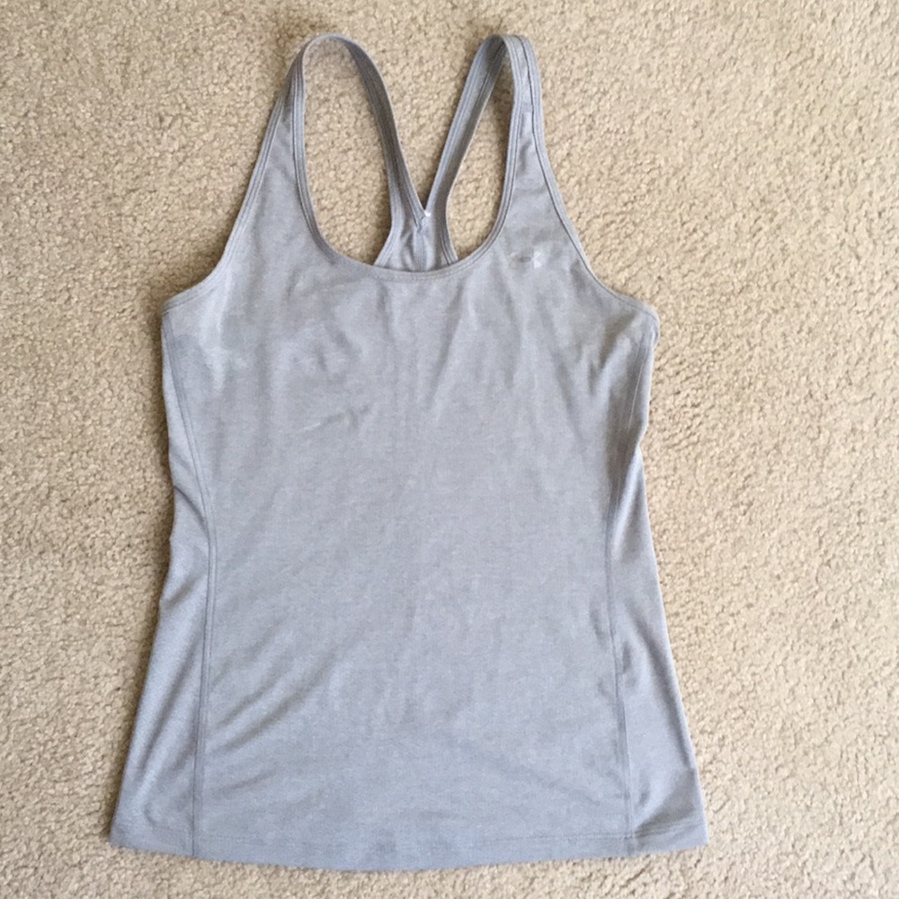 Under Armour Razor light grey Tank size XS
